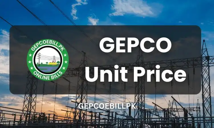 GEPCO Unit Price