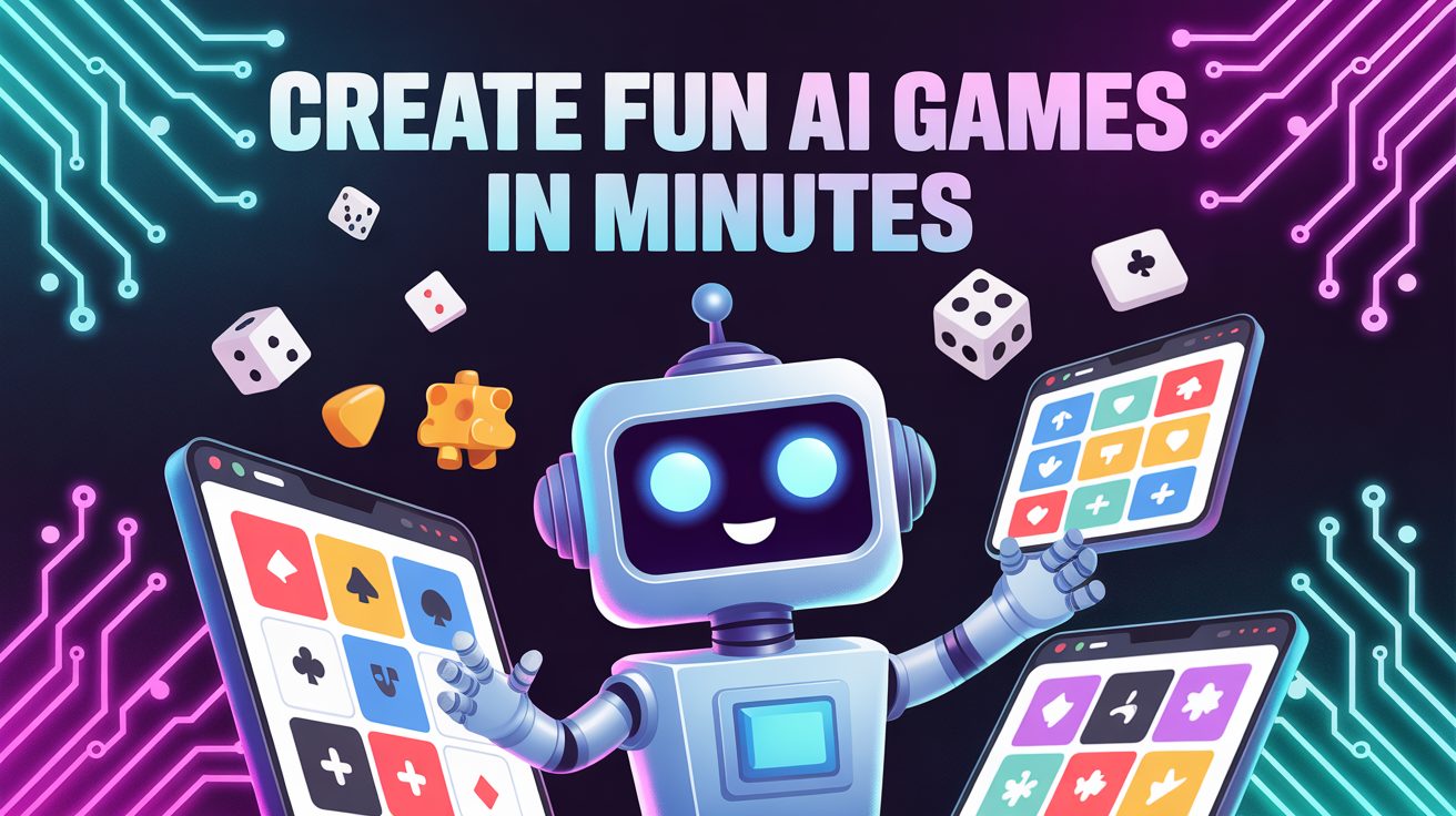 Create Fun AI Games In Minutes